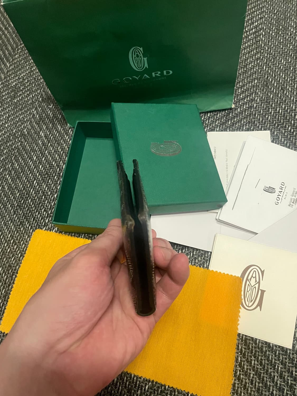 고야드 생피에르 카드지갑 오거나이저 상품이미지4