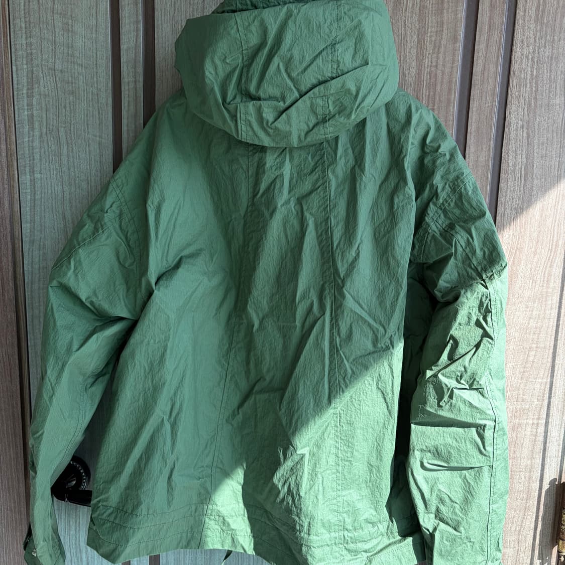 새상품(M)언어펙티드 피셔맨 숏 파카 제이드 상품이미지3