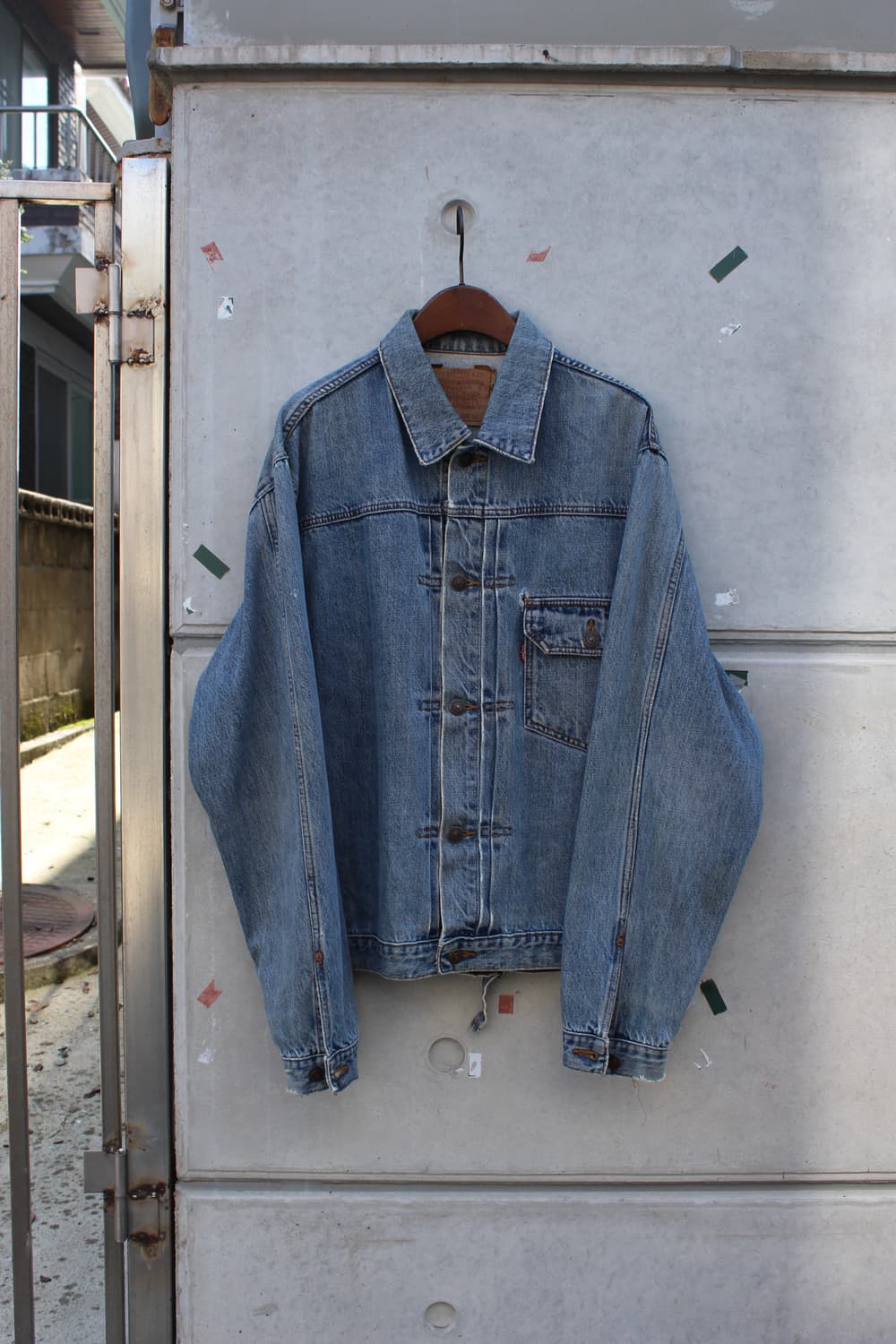 90s Levis 70502 1st trucker denim jacket 상품이미지1