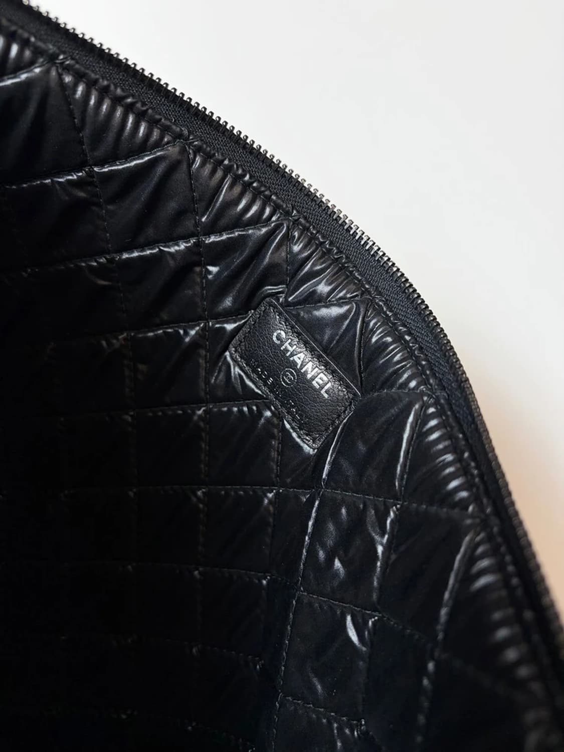 샤넬 CHANEL 캐비어 보이 클러치백 Q1496 상품이미지8