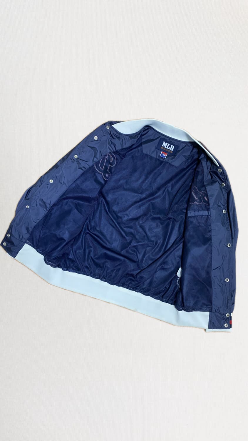 MLB 디트로이트 바시티 블루종 자켓 네이비 L 상품이미지3