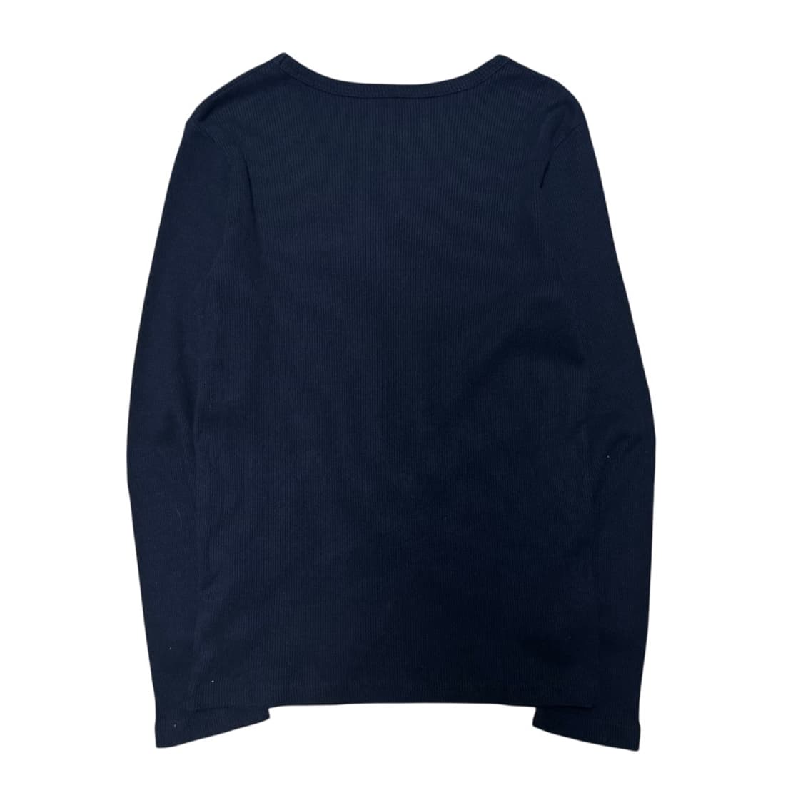 레터링 스컬 프린팅 브이넥 롱슬리브 상품이미지2