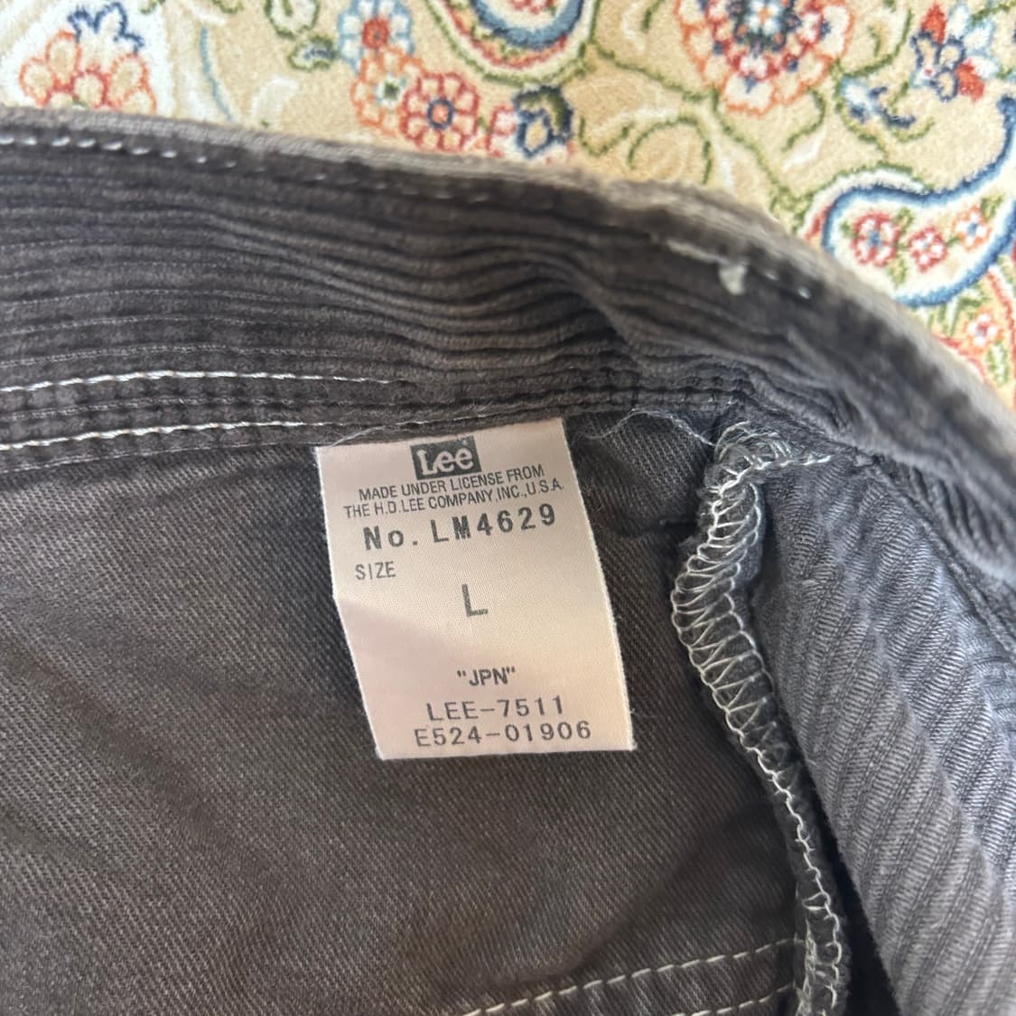 Lee 코듀로이 팬츠 상품이미지6