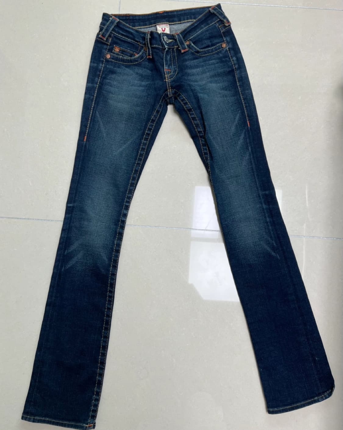 트루릴리젼 데님 세미플레어핏 24size 상품이미지3