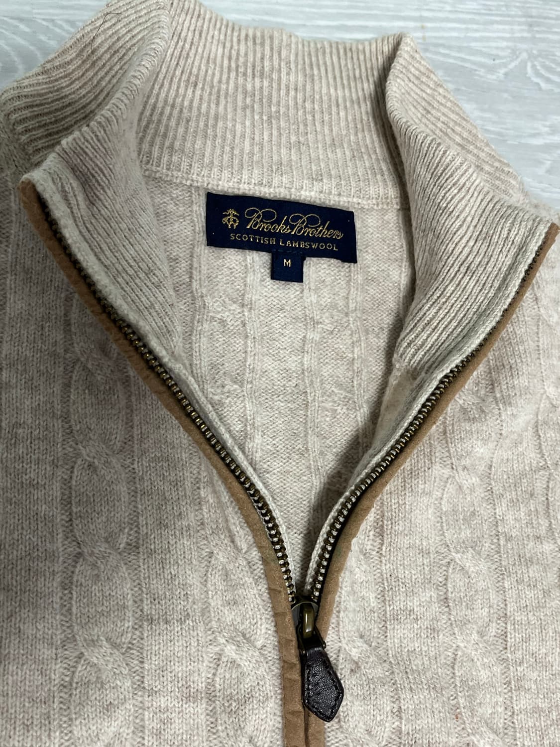 브룩스브라더스 니트집업 상품이미지2