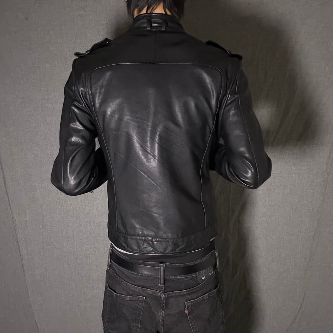 ltaly lamb skin leather jacket 상품이미지5