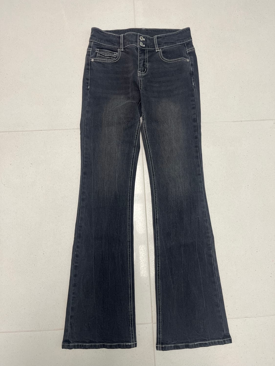 포어링 Ribbon stitch bootcut jeans 상품이미지6