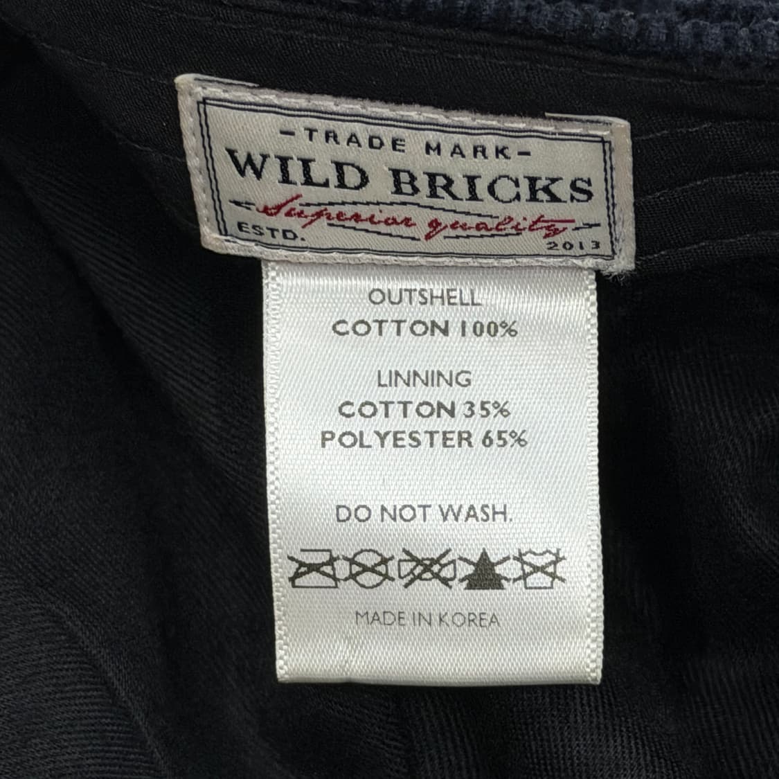 와일드브릭스 코듀로이 뉴스보이 헌팅캡 모자 네이비 상품이미지6