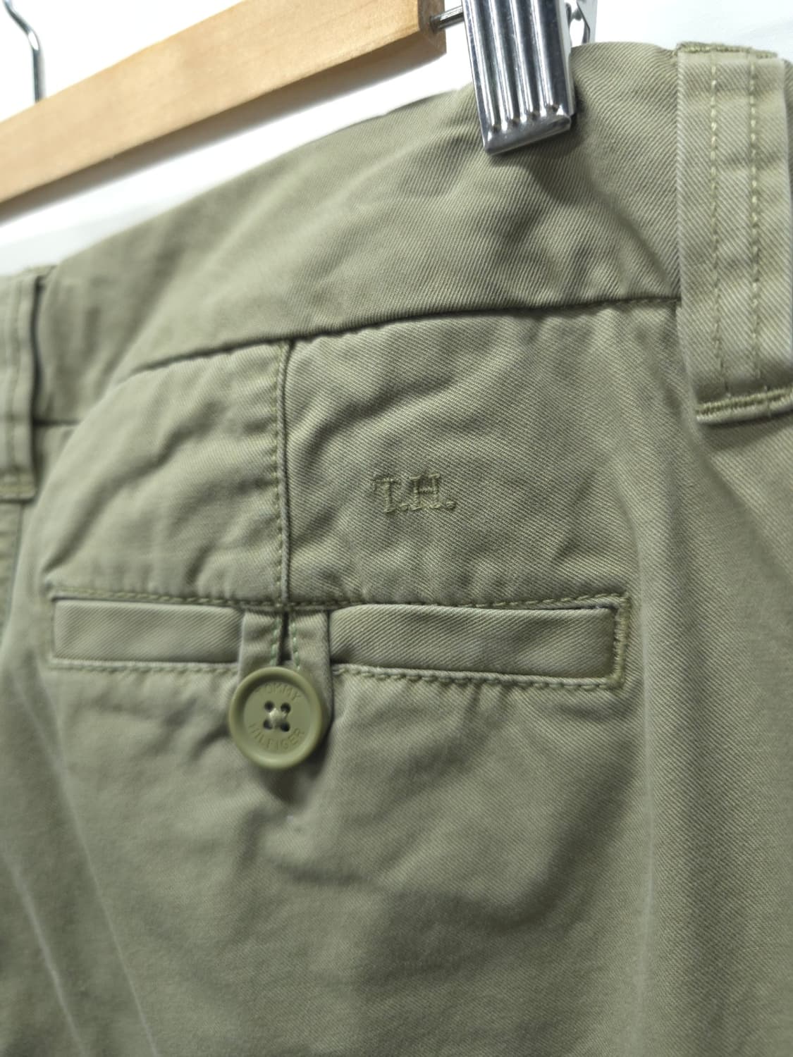 타미힐피거 남성 와이드 코튼 팬츠 (30~31) 상품이미지9