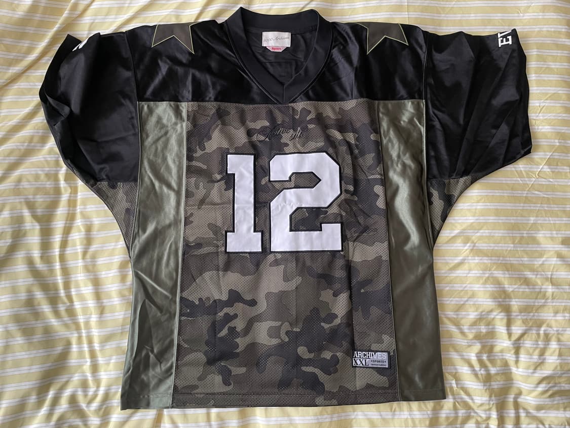 2000 Archives football t-shirt camo 상품이미지3