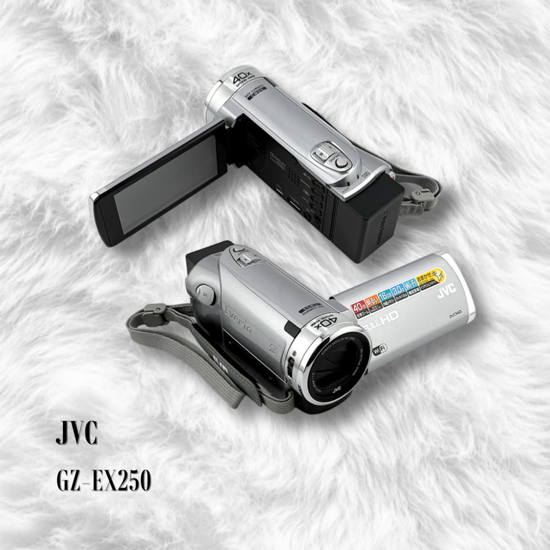 [에스파 감성] JVC 켄우드 GZ-E117 브이로그 비디오 캠코더 상품이미지1
