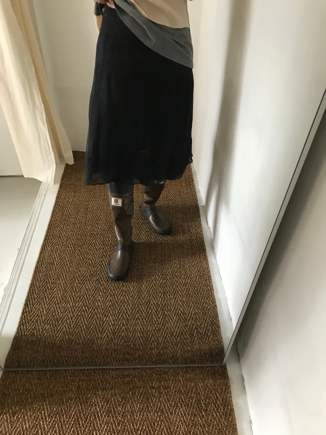 silk layered skirt 상품이미지6
