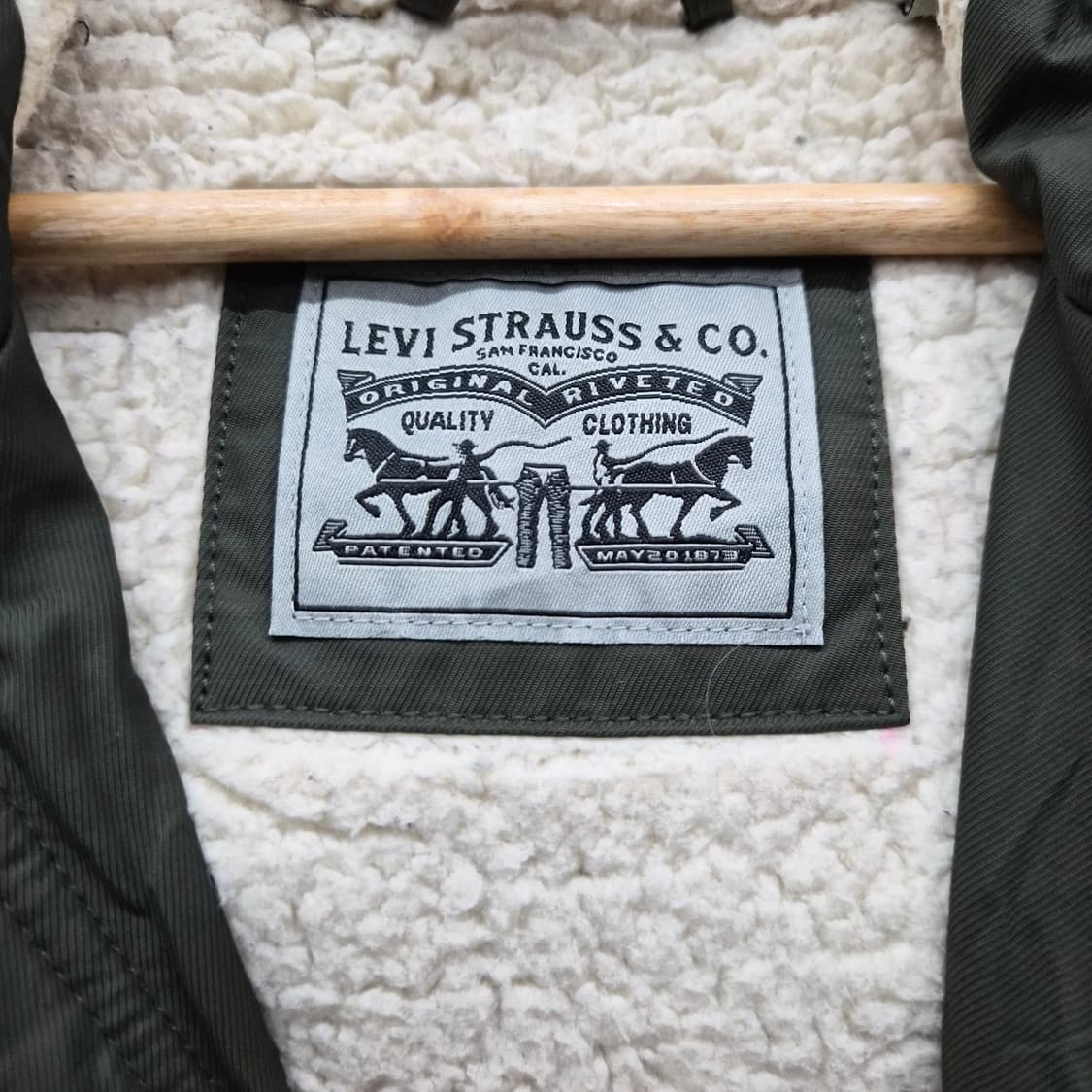 리바이스 카키 야상 후드 점퍼 남성 XL 상품이미지4