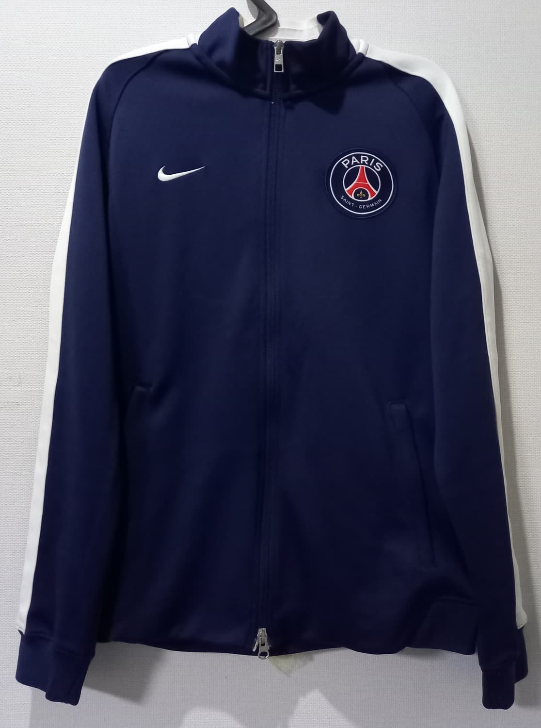 나이키 파리생제르망 네이비 트랙탑 저지 져지집업 100/L 상품이미지1