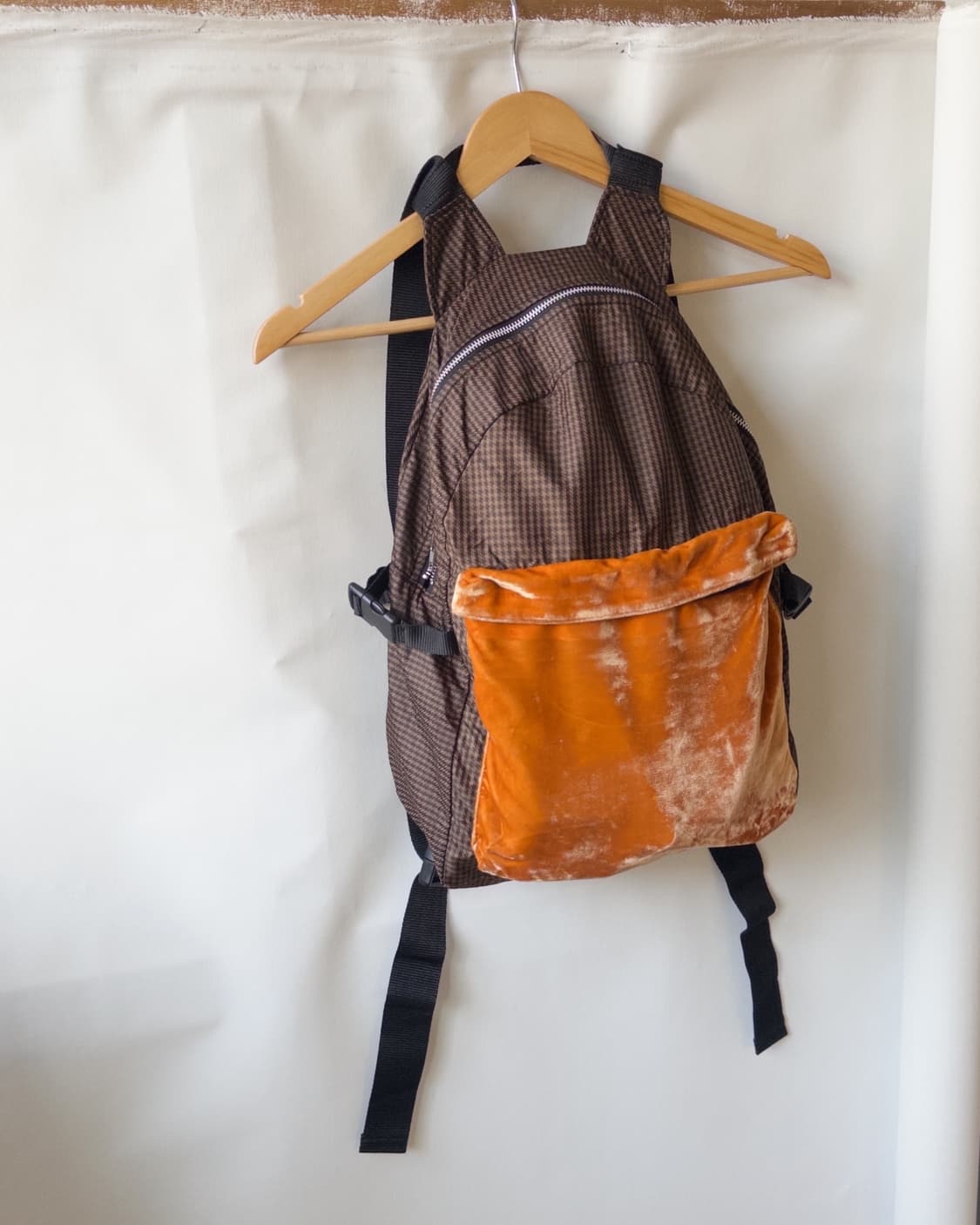 [CARMINA CAMPUS] fabric mix backpack 상품이미지2