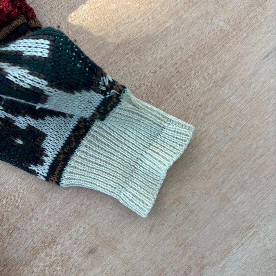 Willogeo Pattern Knit Sweater 상품이미지4