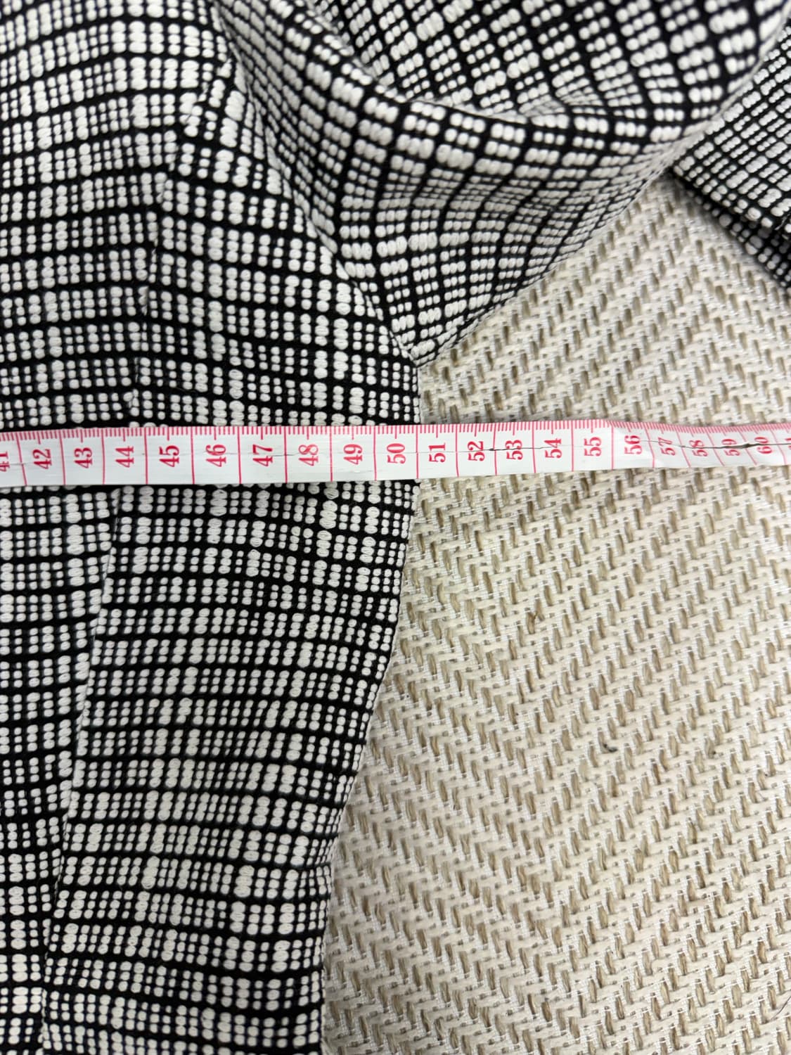 정품) MOJOS.PHINE 체크 패턴 자켓 77 상품이미지9