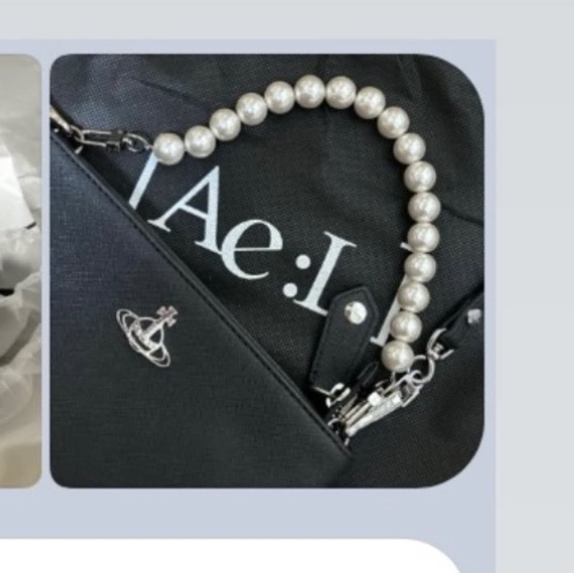 비비안웨스트우드 미니 크로스 백 (정품) 상품이미지8