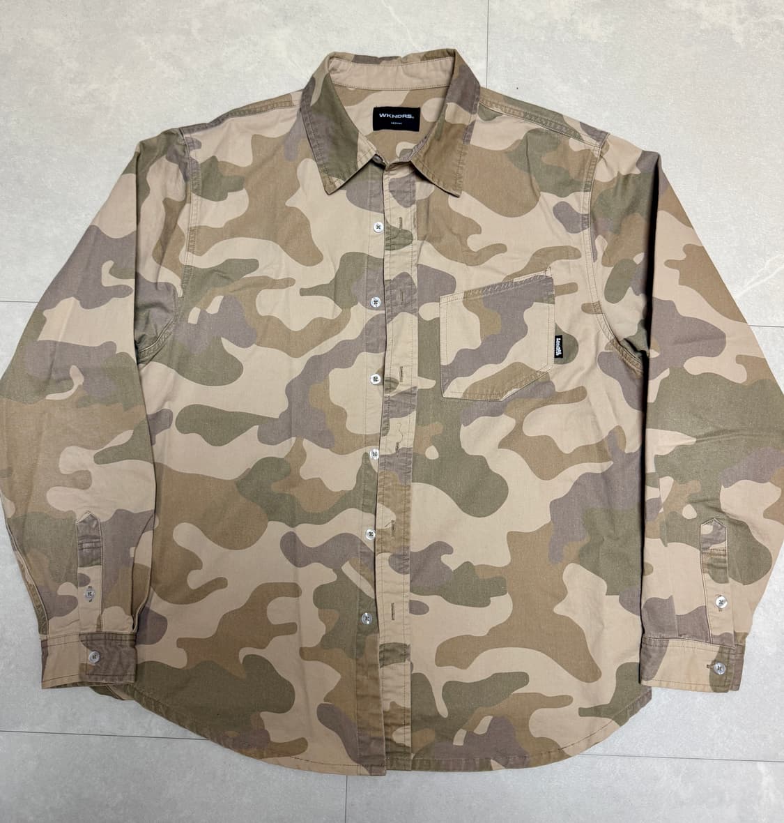 위캔더스 피로 카모 셔츠 상품이미지1