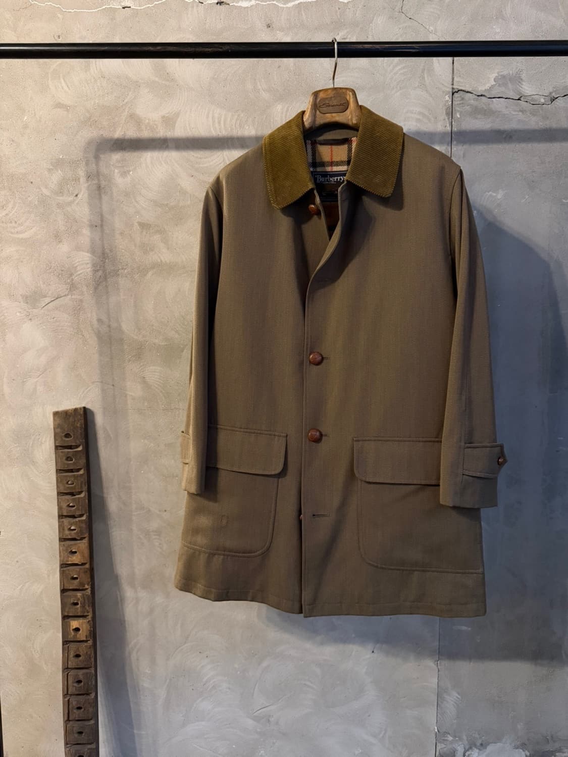 버버리 커버트울 카코트 남성100 상품이미지3