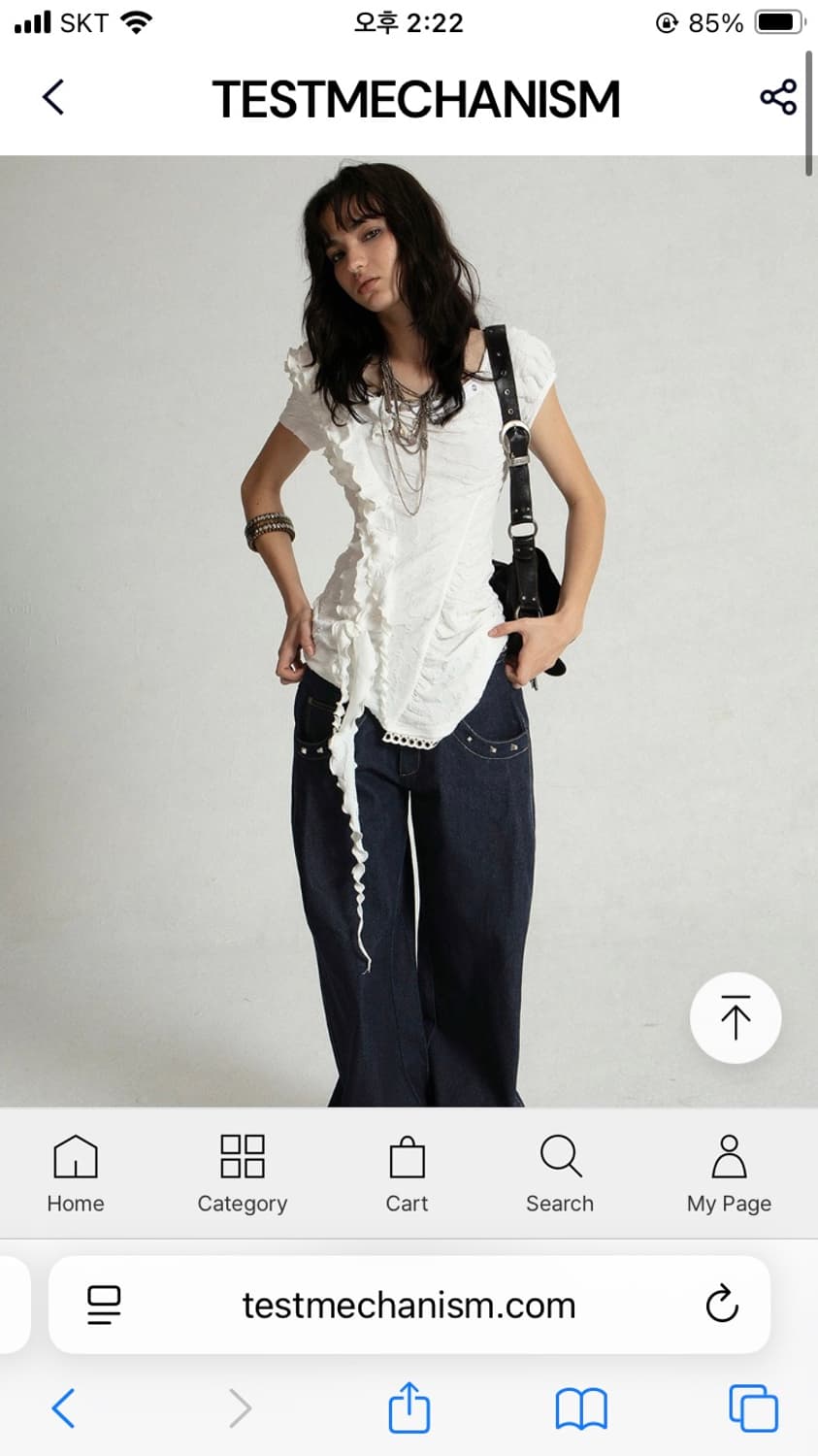 테스트매커니즘 Ruffle metal buckle slimming sho 상품이미지2
