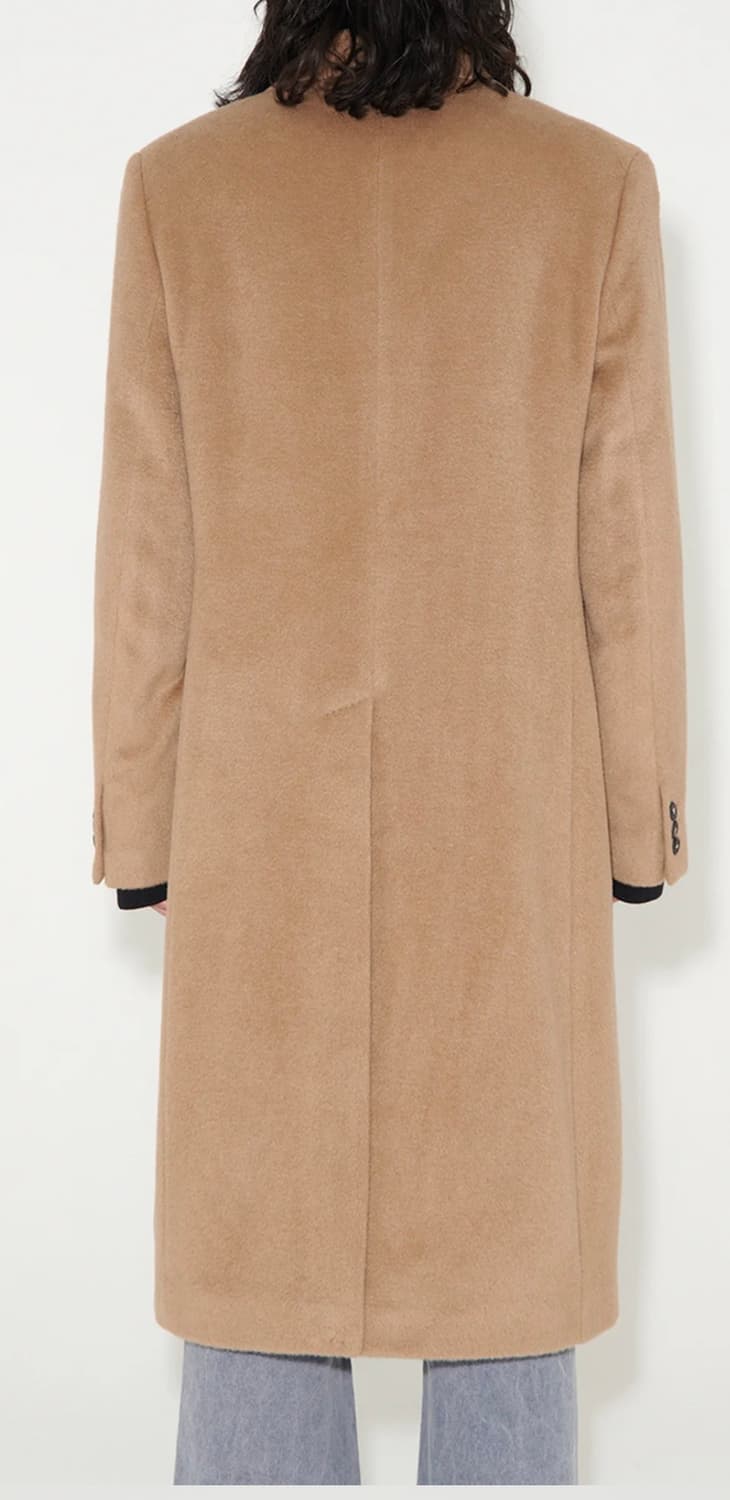 아워레가시 웨일 코트 카멜 상품이미지3