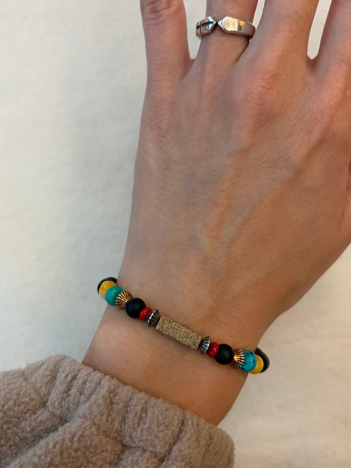 노마드 오닉스 비즈 팔찌 상품이미지5