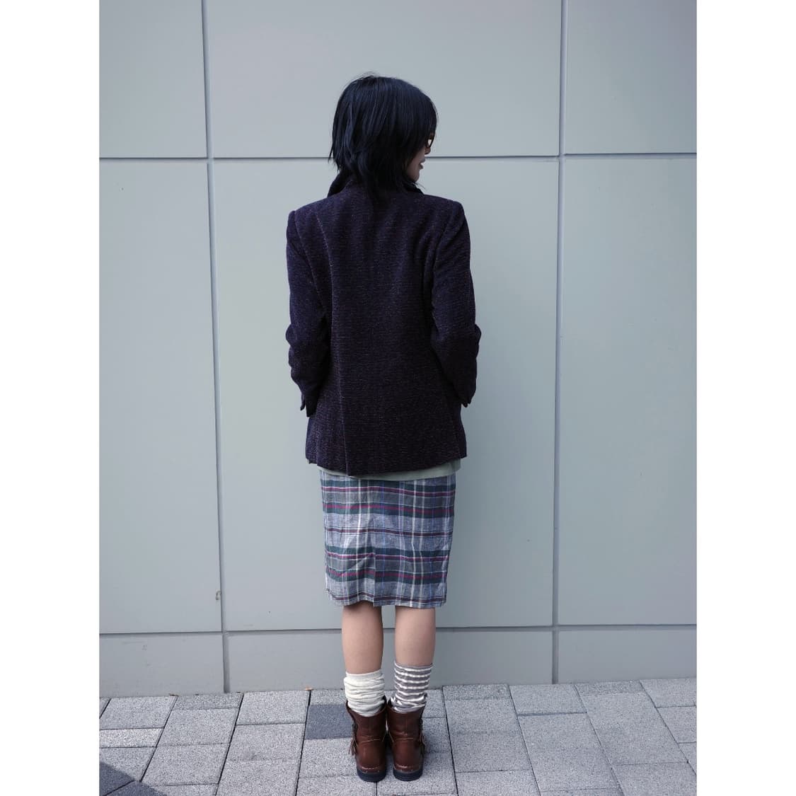 빈티지 차콜 자켓 상품이미지4