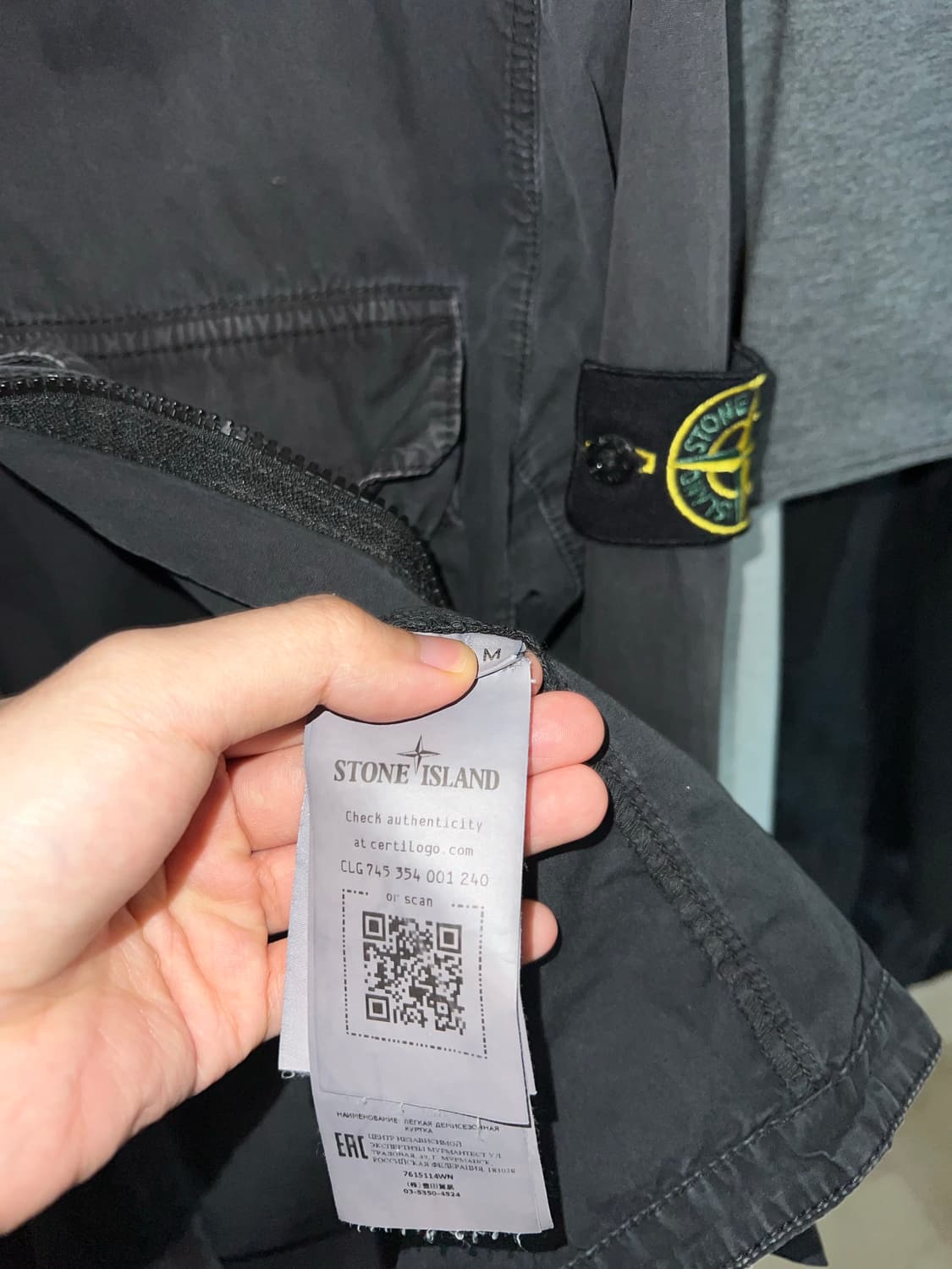 스톤아일랜드 올드이펙트 셔츠 자켓 상품이미지6