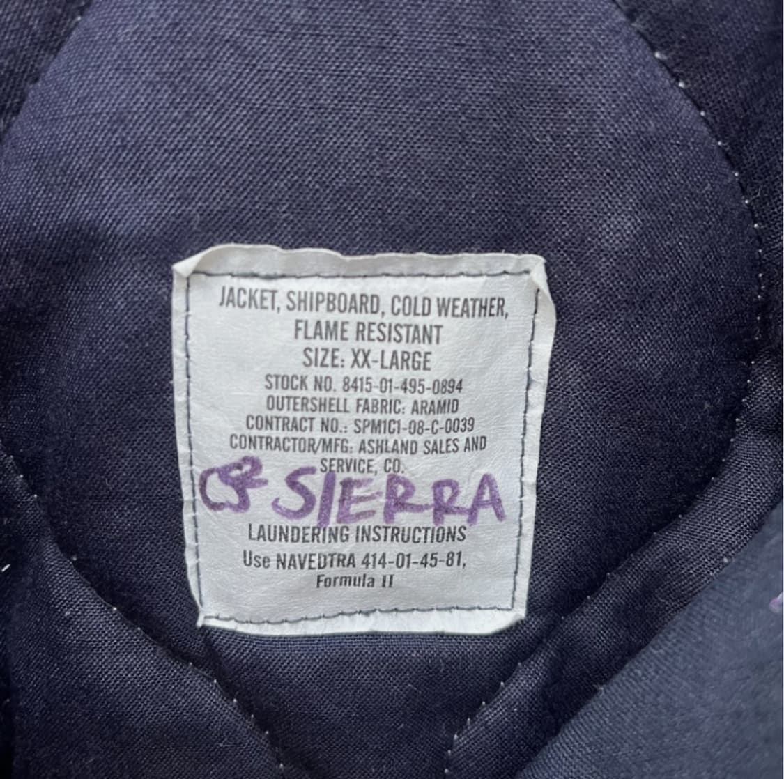 미해군 US Navy 쉽보드 콜드웨더 자켓 상품이미지3