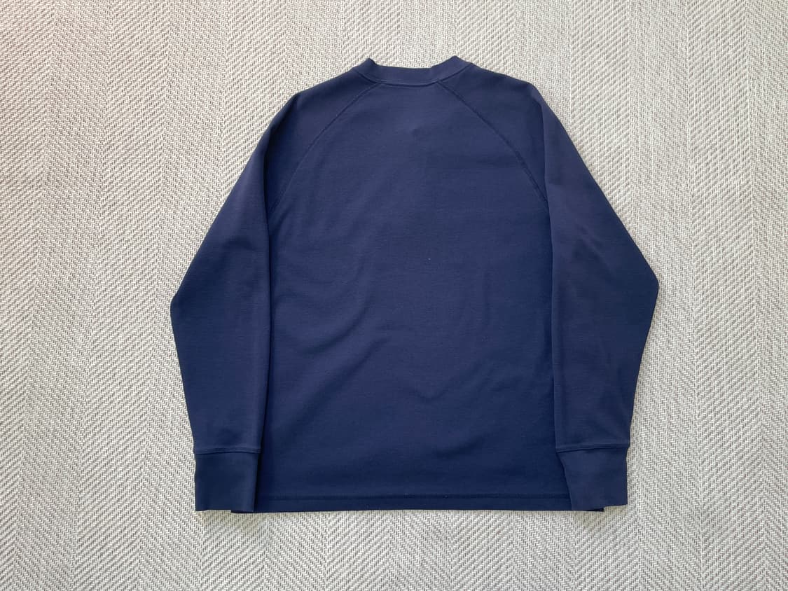 L.l baen 엘엘빈 헨리넥 네이비 와플 긴팔티셔츠  J04051 상품이미지5