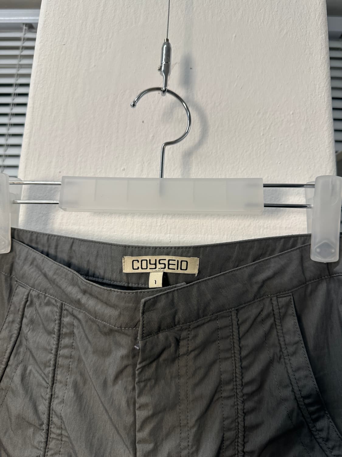 코이세이오 사이드지퍼 플레어 팬츠 1  상품이미지3