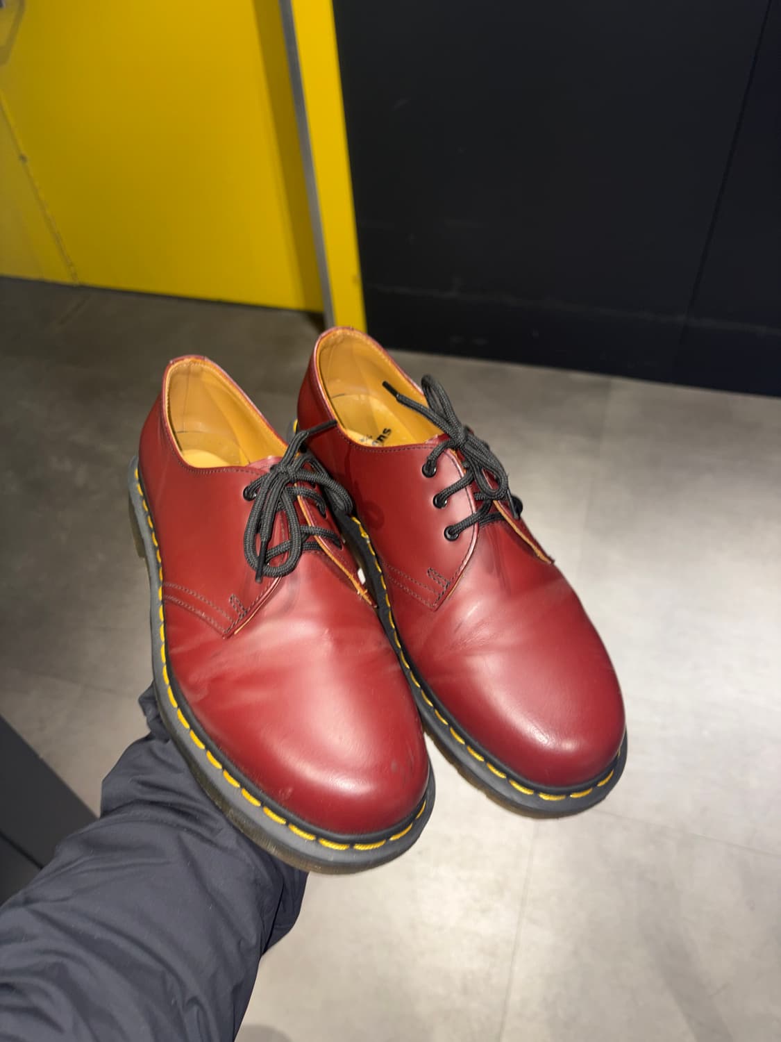 닥터마틴 1461 체리레드 3홀 270 상품이미지5