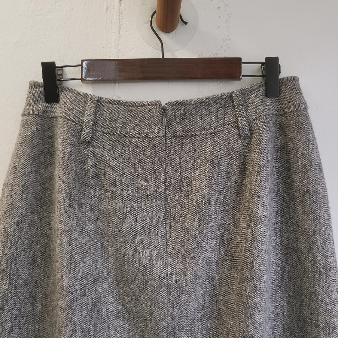 멜란지그레이 앙고라울스커트 상품이미지6