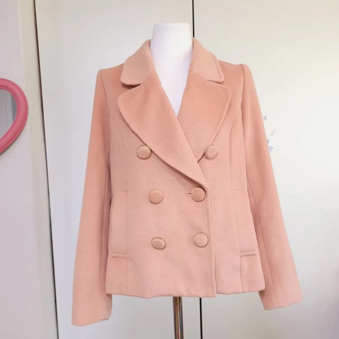 일본빈티지 모직 숏코트 상품이미지1