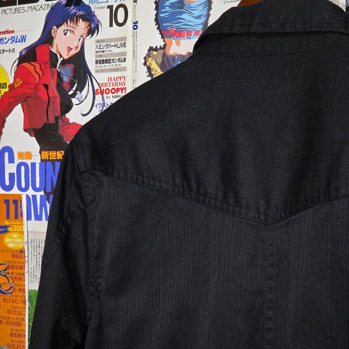 JPN 펑크 락시크 블랙 셔츠 자켓 상품이미지7