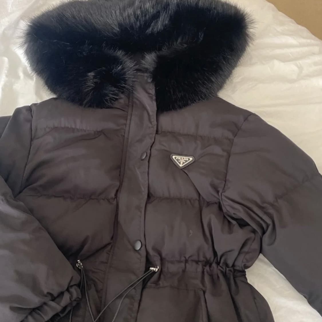 프라다 퍼 패딩 상품이미지1