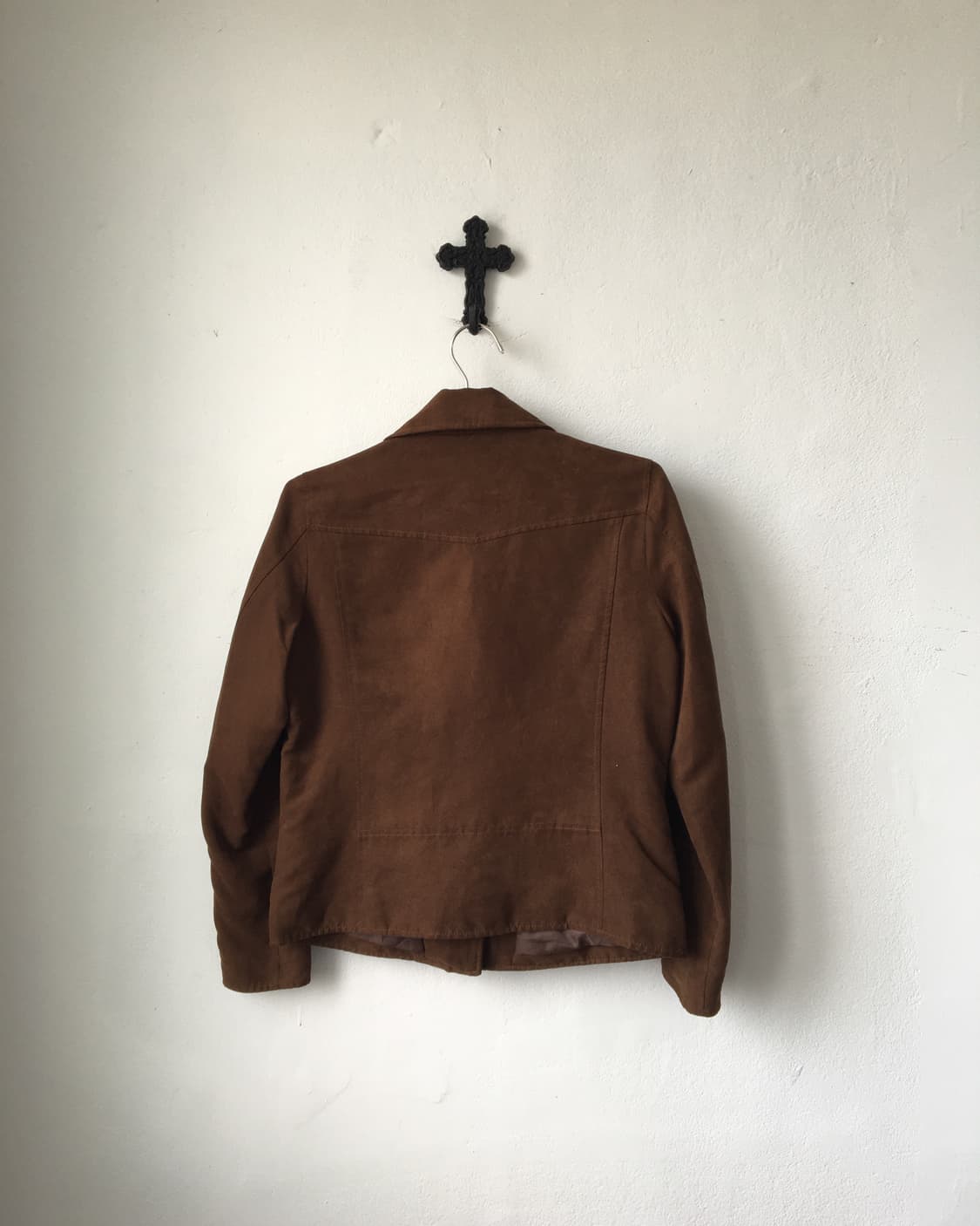 Fake suede rider jacket 상품이미지3