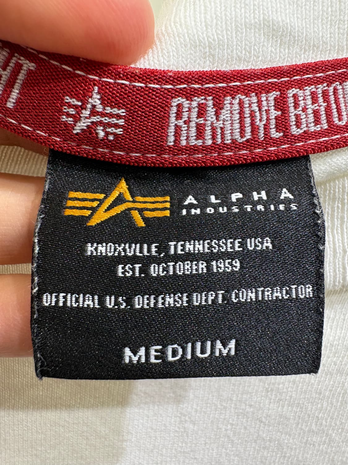 ALPHA INDUSTRIES 반팔 상품이미지7