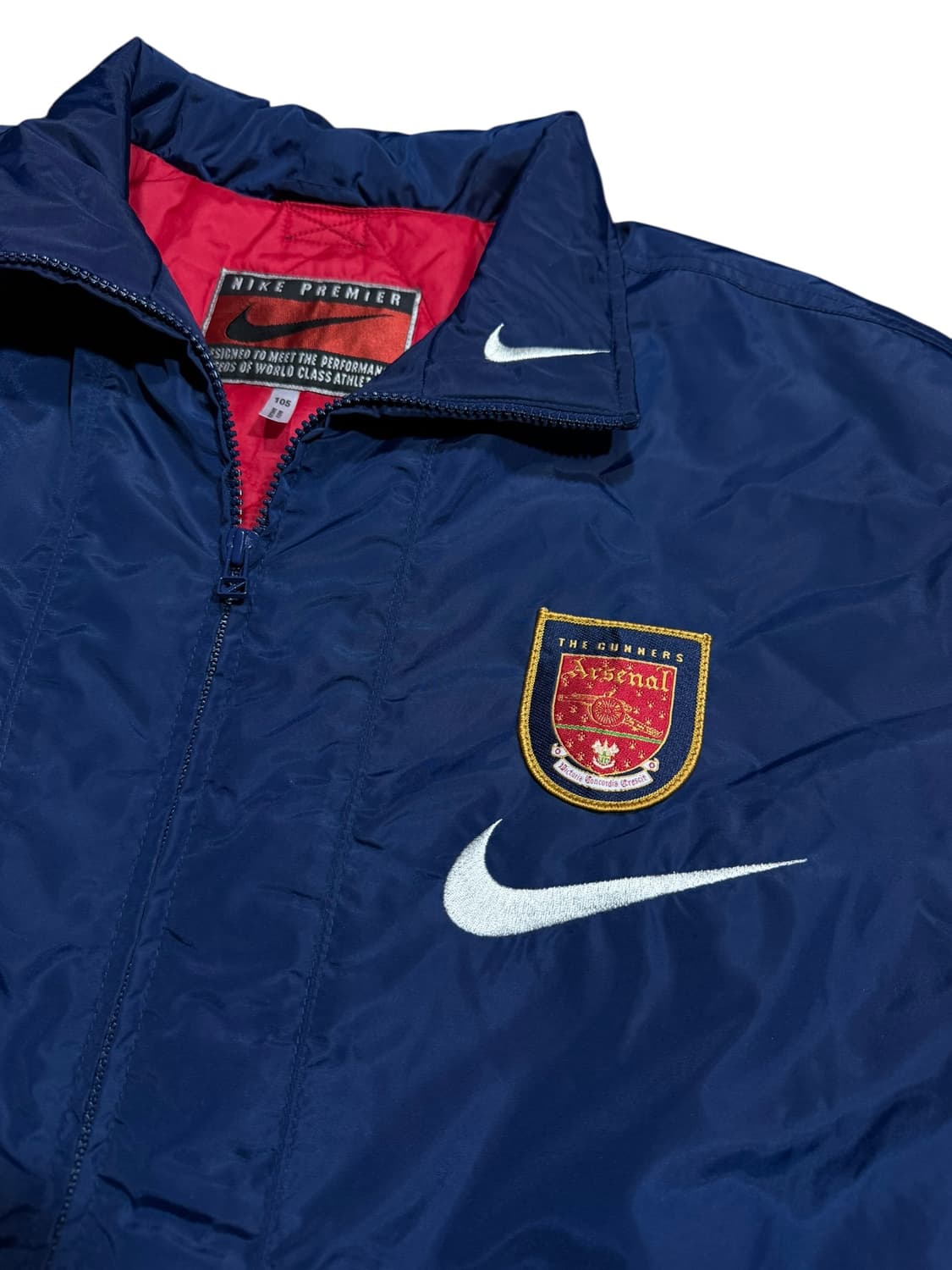 Nike Arsenal 나이키 96-98 아스날 벤치파카 상품이미지4