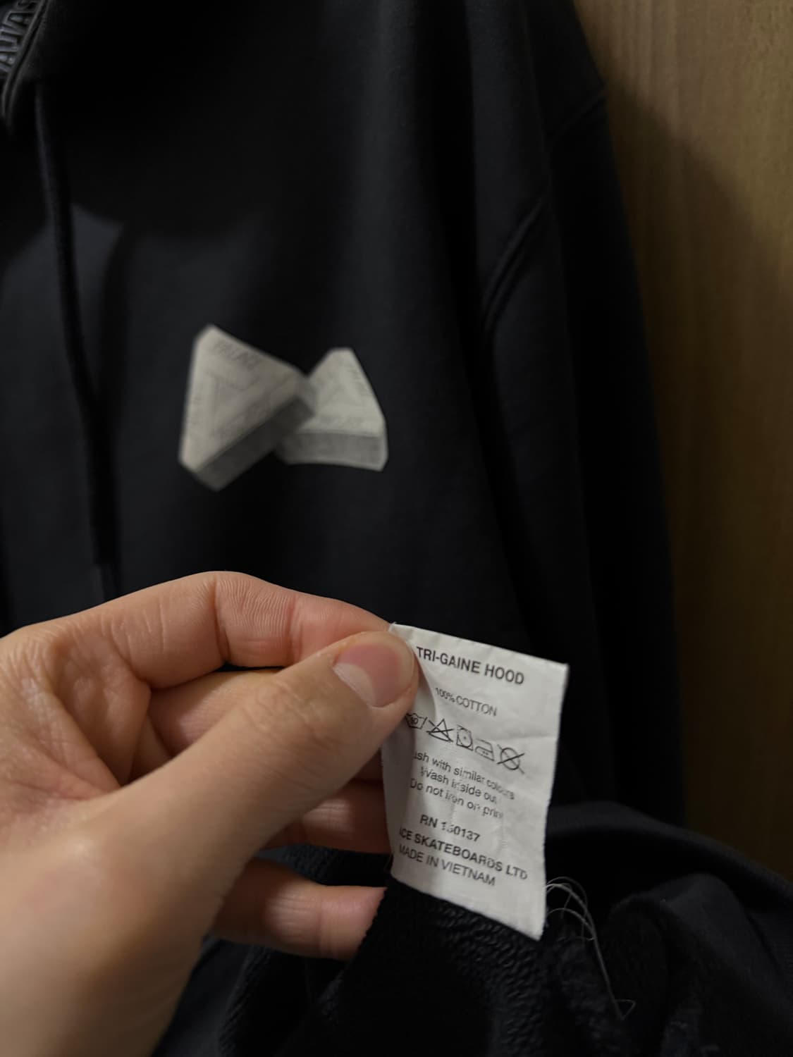 팔라스 [새상품급.정품] 뇌하수체 (시세 42만) 더블 트라이퍼그 후드티 상품이미지2