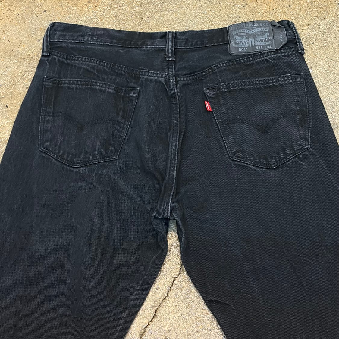 00s 미국 빈티지 리바이스 501 블랙진 청바지 상품이미지6