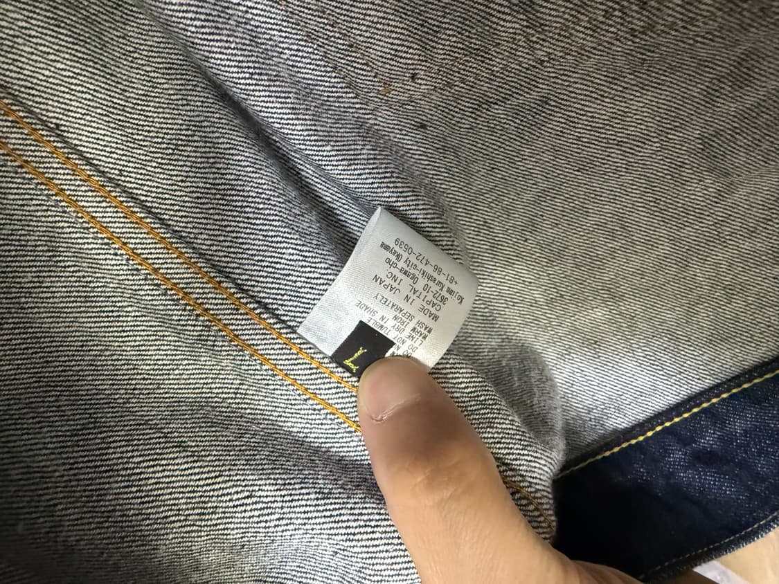 캐피탈 1st 자켓 7사이즈 새상품 상품이미지3