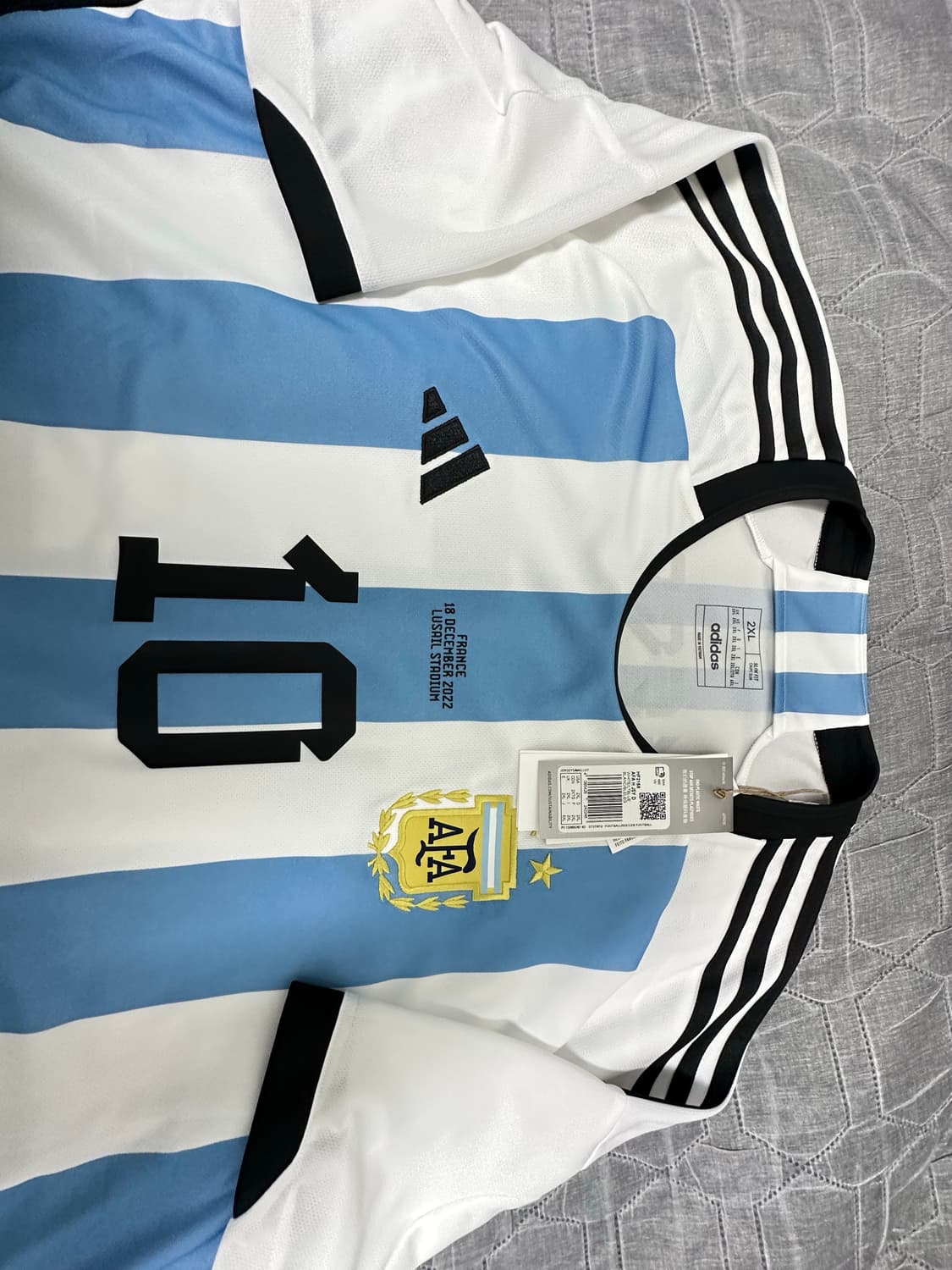 22-24 아르헨티나 홈 유니폼 No.10 메시 해외2XL(115) 상품이미지4