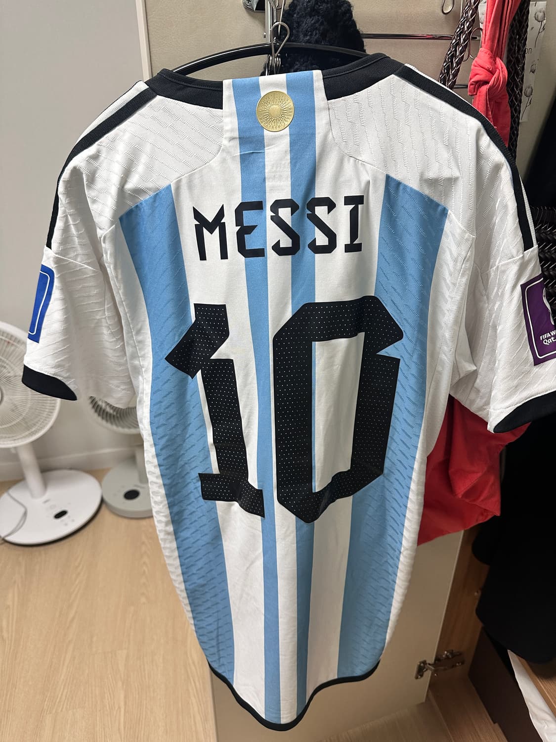 22-24 카타르 월드컵 아르헨티나 메시 어센틱(M) 판매 상품이미지2