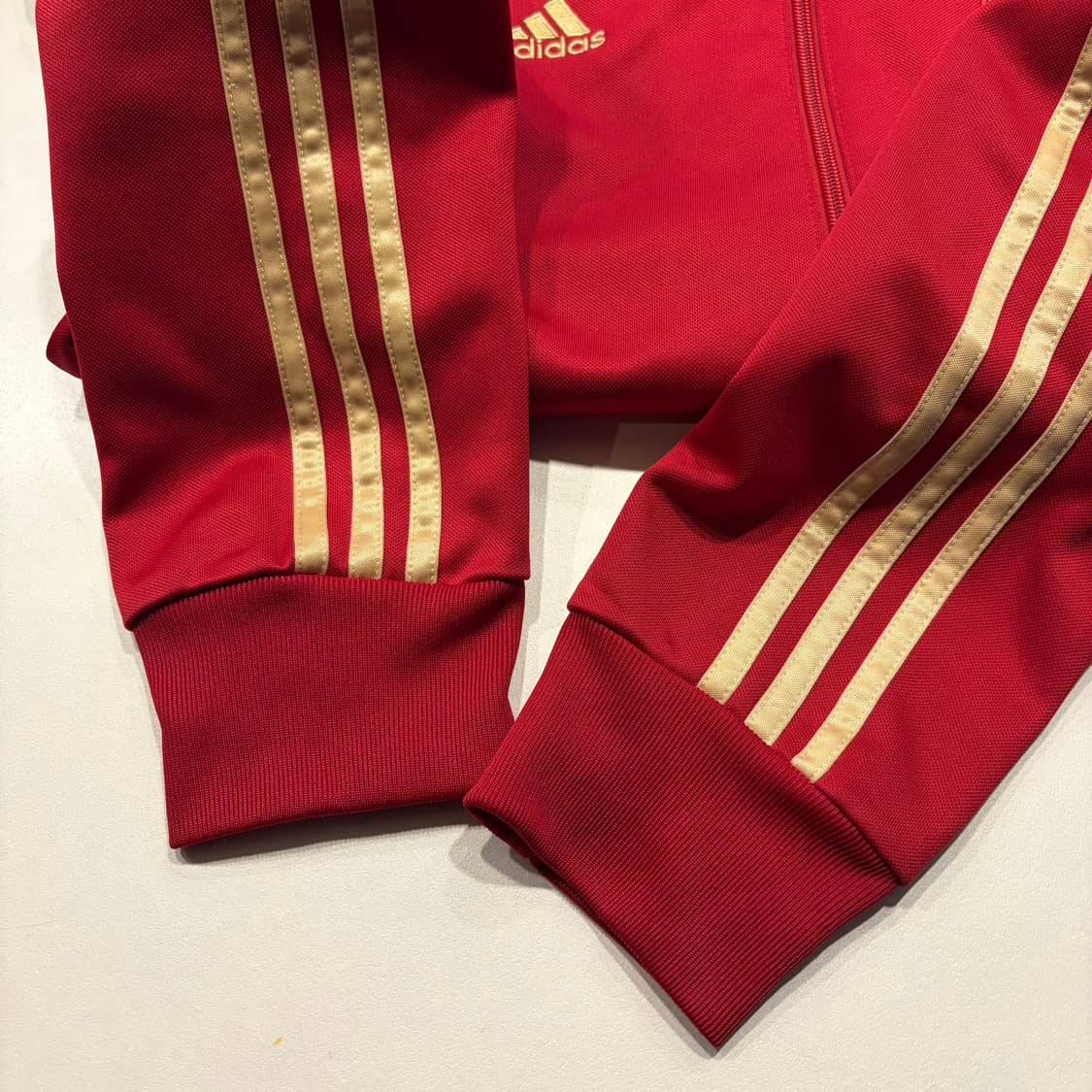 [105] 13s 아디다스 스페인 축구 대표팀 트랙탑 져지 레드 D285 상품이미지7