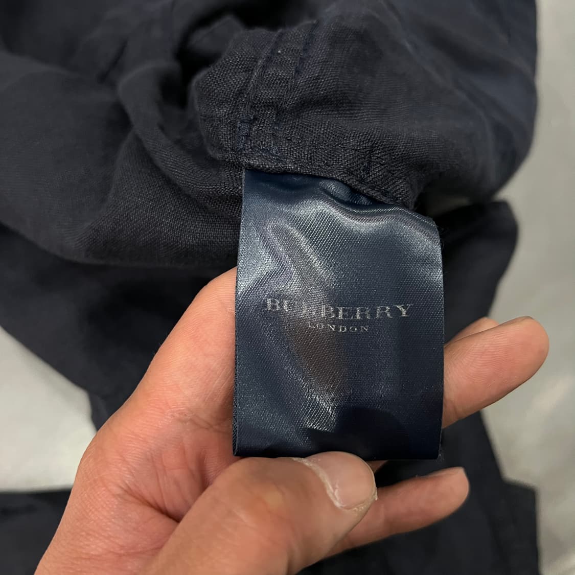  버버리 린넨 셔츠 +명품감정서 y16323 상품이미지7