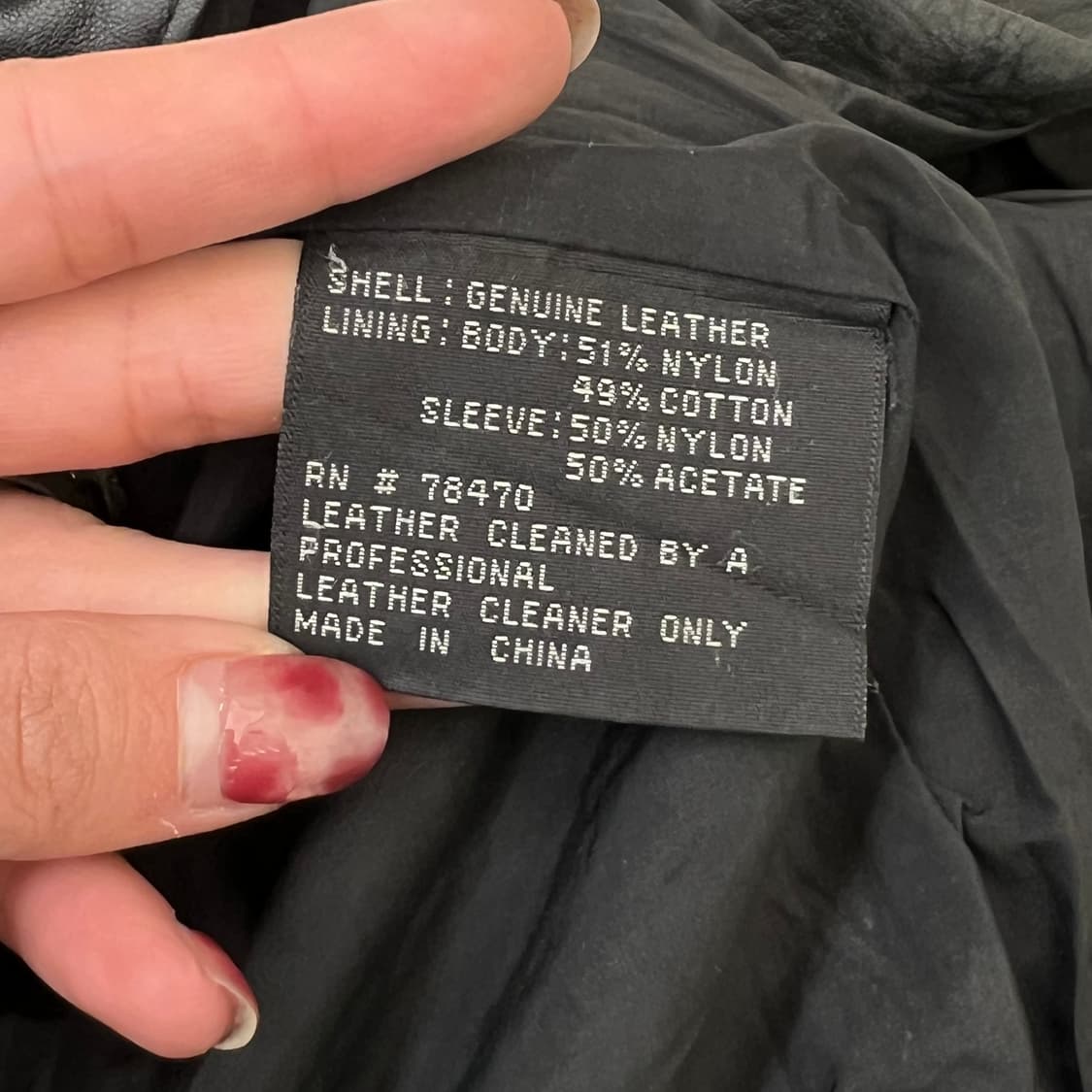 케네스콜 리얼레더 싱글라이더 자켓 r2753 상품이미지7