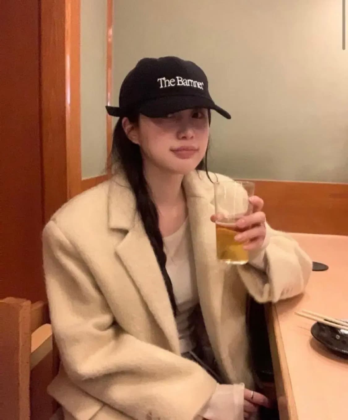 리에뜨 안느 알파카 하프 싱글자켓 버터 상품이미지1