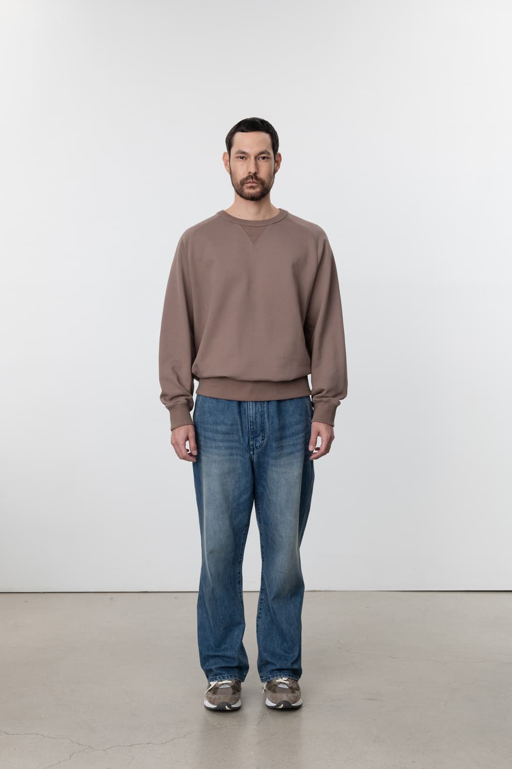 포터리 프렌치 테리 스웻 셔츠 맨투맨 1사이즈 상품이미지3